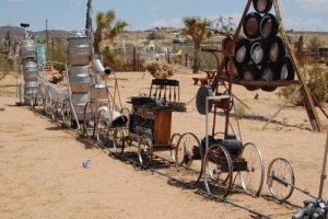 Noah Purifoy's art.